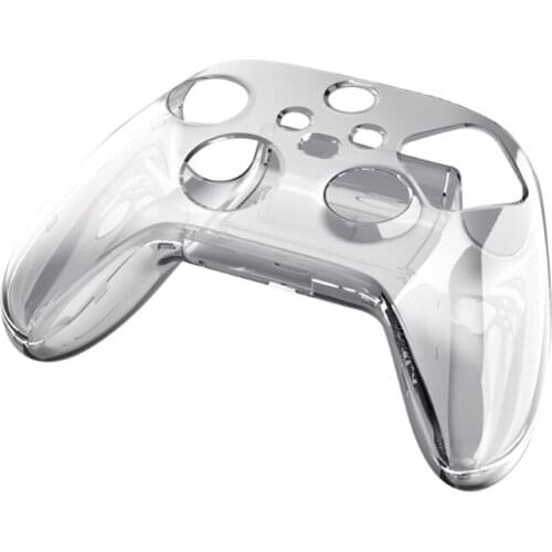 Transparent Clear Crystal Case Hard Controller Protective Cover Handle Shell for X box Series X Controller