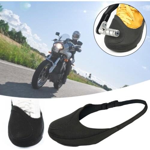 1pcs Anti-slip Motorcycle Gear Shift Pad Riding Cycling Shoes Cover Scuff Mark Protector Motorbike Bike Boots Cover Waterproof