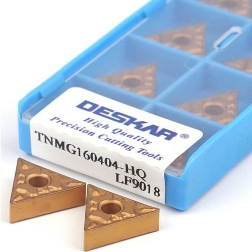 10Pc TNMG160404-HQ LF9018 TNMG160408 High Quality Carbide insert CNC Lathe Turning Blade External Machining Tool For Steel Parts