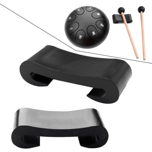 3pcs Steel Tongue Drumstick Holder Set Drumstick Stand Steel Tongue Drum Mallet Support Percussion Instrument Accessories