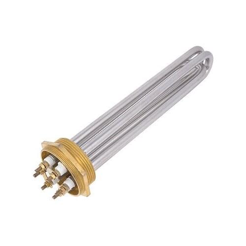 3U Shaped 11mm Bar Dia Electric Heating Water Heater Element 380V 6000W