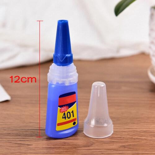 401 Super Glue Multi-Purpose For DIY Craft PVC Glue Household Goods Instant Adhesive Bottle For Home Accessories Office Supplies