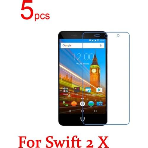5pcs Ultra Clear glossy/Matte/Nano anti-Explosion LCD Screen Protector Film Cover For Wileyfox swift 2 X Protective Film+cloth
