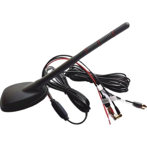 Car Roof Mount Aerials GPS & DAB & FM/AM Antenna for Car Stereo GPS Navigation System