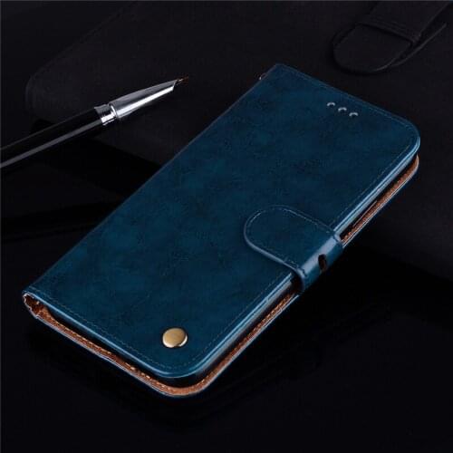 Leather Case For Huawei Y6 2018 Wallet Luxury Flip PU Leather Phone Back Cover Bags Cases For Huawei Y5 2018