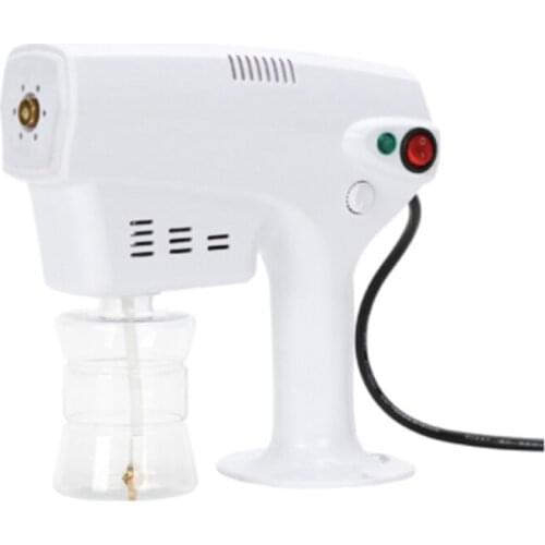 New Hot 1200W Electric Nano Steam Gun Blue Light ULV Sprayer Portable Atomizer Household Super Large Capacity Water Mist Machine