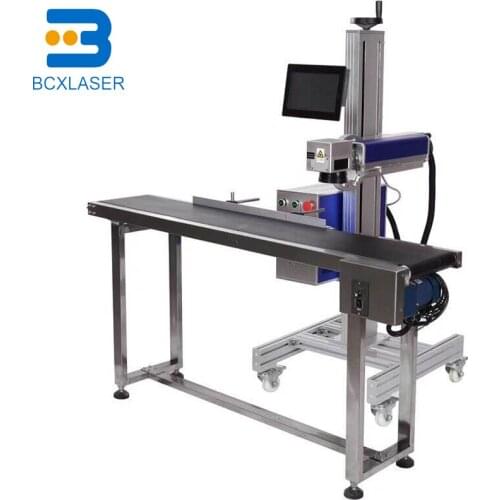China manufacture wholesale high speed CO2 Online Flying Laser Marker 20w 30w FOR production line use