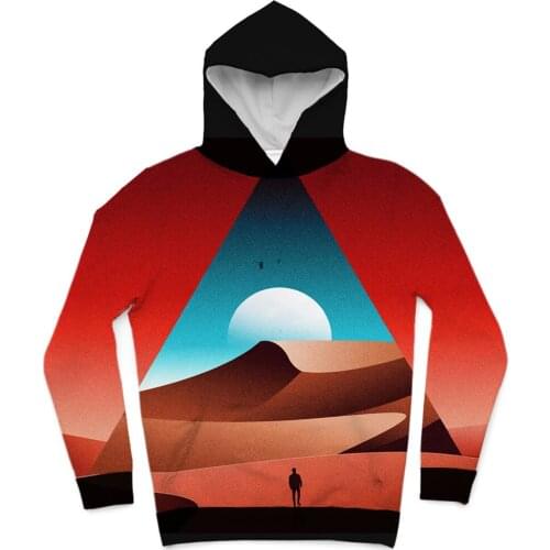 REAL American SIZE High Quality Parallel Universe - Enter a New Dimension Sublimation Printing Plus Size Hoodies