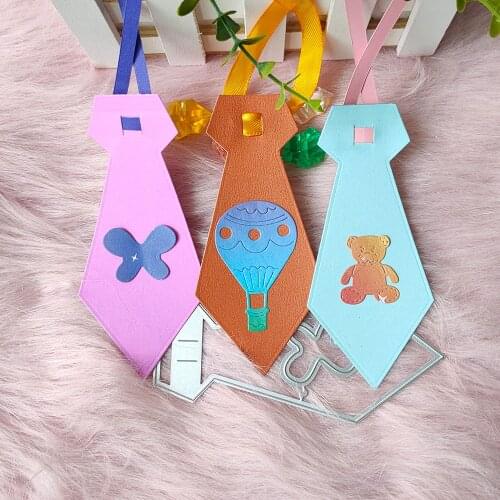 New Tie Metal Cutting Dies Decorative Scrapbooking Steel Craft Die Cut Embossing Paper Cards Stencils