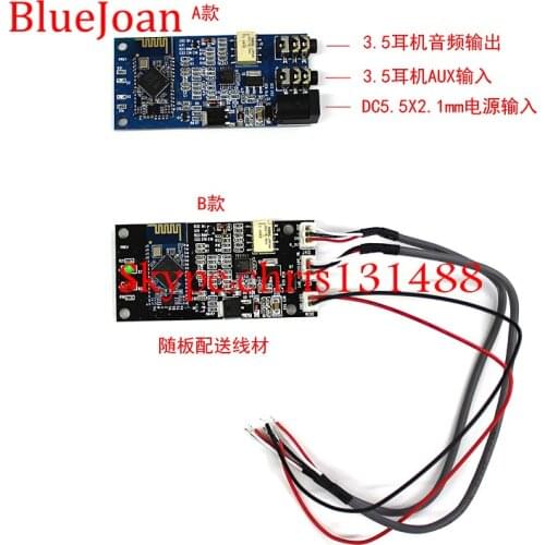 Origianl new CSR8645/CSR64215 APT-X Bluetooth 4.2 Audio Receiver Board Wireless Stereo Music Module AUX