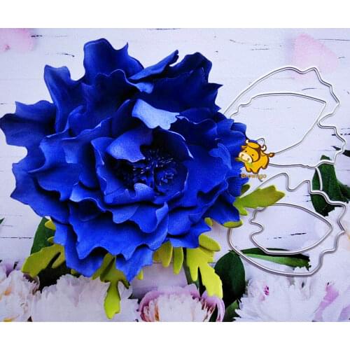 Flowers Frame Metal Cutting Die Stencils Template for Scrapbooking Paper Album Cards Gift Decor Knife Punch Mold Die Cut New