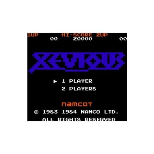 Xevious Region Free 8 Bit Game Card For 72 Pin Video Game Player