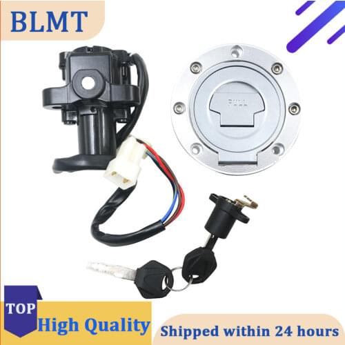 Motorcycle Fuel Gas Tank Cap Cover Lock + 2pcs Keys For Yamaha MT03 FZ09 MT09 FZ6 XJ6 FZ6R YZF-R6 YZF-R1 FJR1300 2004-2010