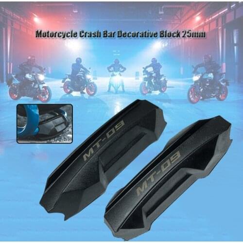 For Yamaha MT09 Mt-09 Tracer 900 Tracer FJ-09 Fj09 Motorcycle Crash Bar Bumper Engine Guard Protector Decorative Block 25mm