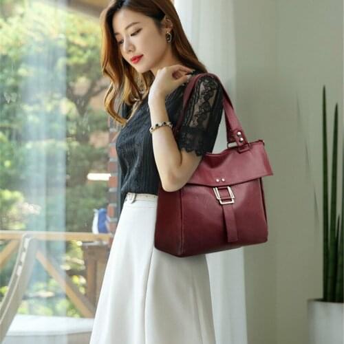 Womens Leather Handbag Ladies Hand Bags Large Leather Designer Big Tote Bags for Women 2020 Luxury Shoulder Bag Sac