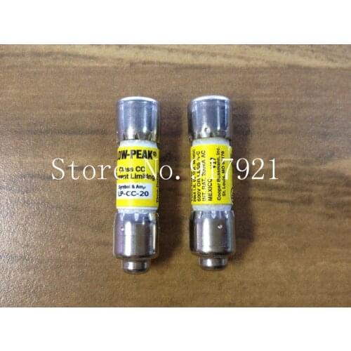 [ZOB] The United States Bussmann LOW-PEAK LP-CC-20 BUSS 600V FUSE 10X38 fuse tube --10PCS/LOT