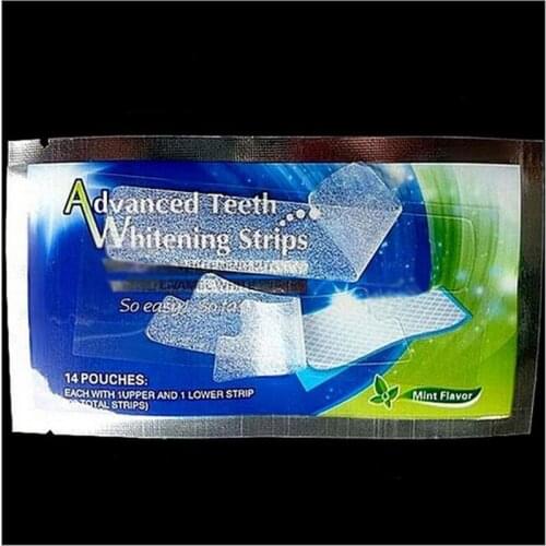 2Pcs Teeth Whitening Strips Gel Care Oral Hygiene Clareador Dental Bleaching Tooth Whitening Bleach Teeth Whiten Tools