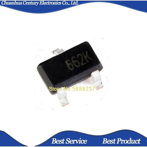 20 Pcs/Lot ME6206A33M3G 662K SOT-23 New and Original In Stock