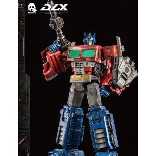 3A Threezero DLX Transformation Siege War for Cyber-tron Op-Comannder 10 Inches Tall LED Scale Collectible Figure Toys