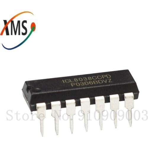5PCS ICL8038CCPD DIP14 ICL8038 DIP 8038CCPD DIP-14