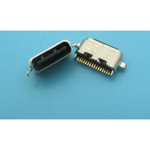 50pcs micro connector USB Type C for Lenovo P10 (Model Lenovo TB-X705F, Type ZA44) charging jack connector plug dock socket