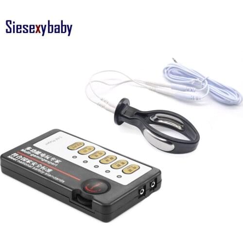 Electric Shock Anal Plug Adult Toys Electro shock Butt Plug sex toys electro stimulation sex Product for TENS adult game A391