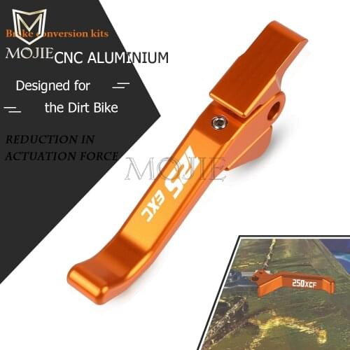 For 125EXC 125 EXC 2014-2021 2020 2019 Dirt Bike Brake Conversion Kits Brake Lever Easy Pull Right Lever Motorcycle Save Power
