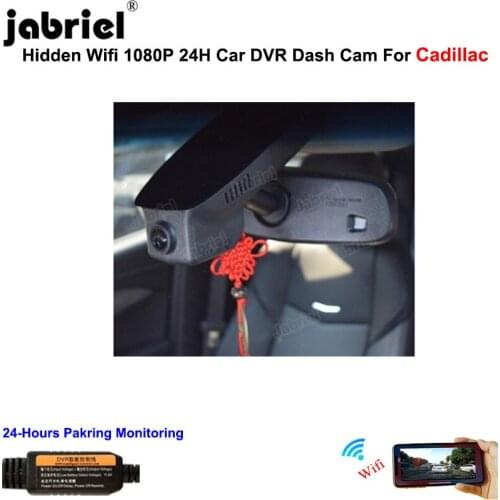 For Cadillac XTS 2013 2014 2015 2016 2017 2018 2019 2020 2021 Hidden Wifi 1080P Car Dvr Dash Cam Camera 24H Parking Monitoring
