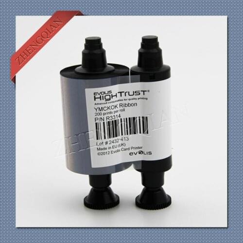 Evolis R3314 YMCKOK color printer ribbon for the evolis id card printers