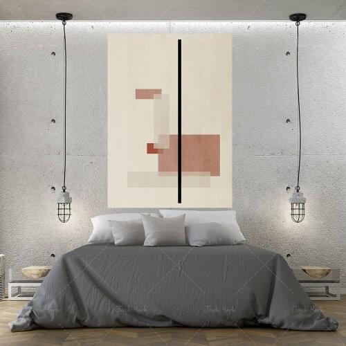 Mid Century Modern Art Print, Bauhaus Poster, Bauhaus Wall Art, Bauhaus Art, Bauhaus Art Print, Beige Wall Art, Mid Century Wal