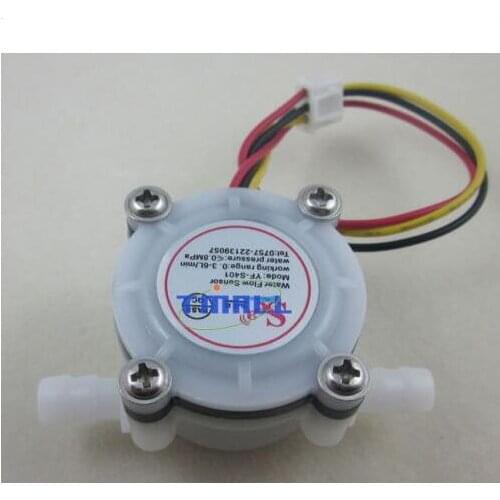 G1/4" 0.3-3L/min Water Coffee Flow Hall Sensor Switch Meter Flowmeter Counter Switch