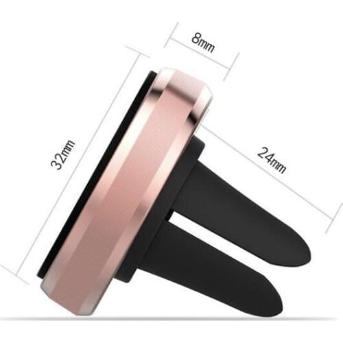 Magnetic Car Air Vent Mobile Phone Holder Stands For HTC Exodus 1,Desire 12s,Leagoo T8 T8S M11