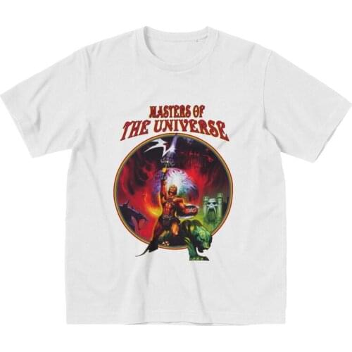 He-Man And The Masters Of The Universe T Shirts Men Short-Sleeve Skeletor T-shirts Graphic Tee Pre-shrunk Cotton Tshirt Merch