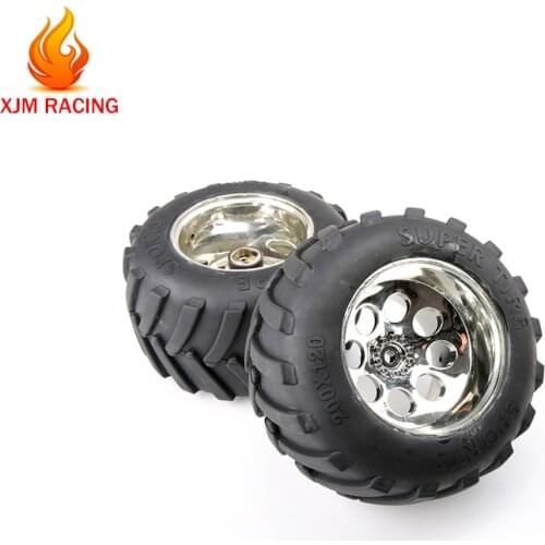 BM Bigfoot Wheel Tire Assembly Set for 1/5 FG ROVAN ROFUN BM FS RACING TRUCK RC CAR TOYS PARTS