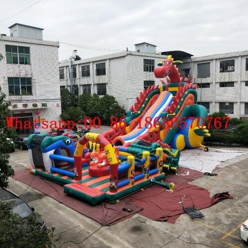 China Guangzhou) Factory direct inflatable slide / castle / trampoline / pool slide YLY-W56