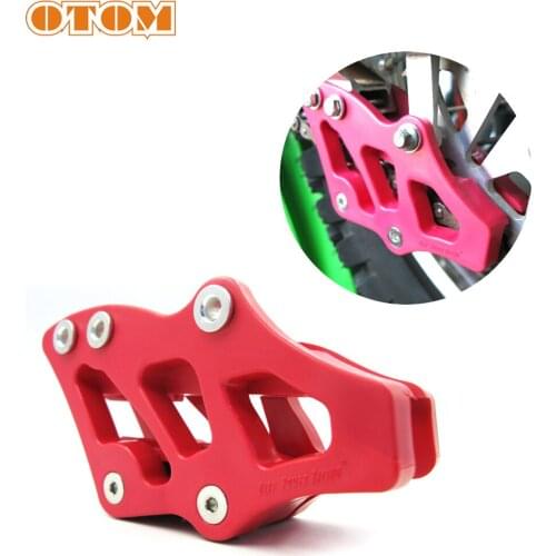 OTOM Motocross Chain Guide Plastic Red Swingarm Guard Protector For HONDA CRF250R/450R CRF450RX Dirt Bike Motorcycle Motorbike