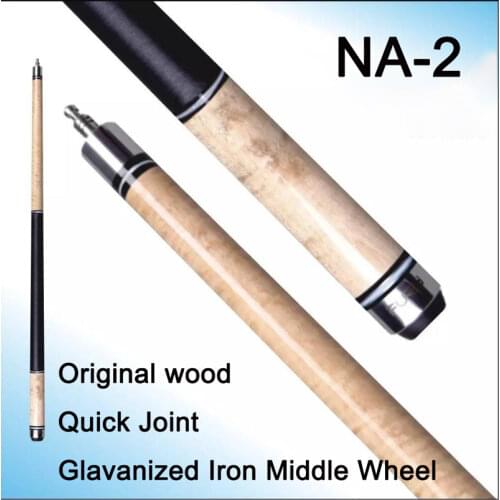 FURY NA2 Pool Cue Billiard 11.75mm&13mm Tiger Tip Special Selected Maple Shaft Professional