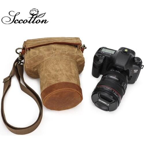 Anti-fall second-generation camera shoulder bag 100D SLR digital liner protection bag canvas camera bag