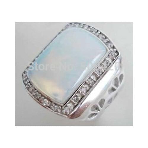ErSilver Crystal Jewelry Noblest opal ring size: 8.9.10