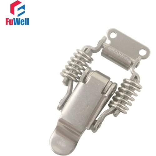 5pcs R108 Toggle Latch Cabinet Case Boxes Security Metal Spring Loaded Catch Toggle Hasp