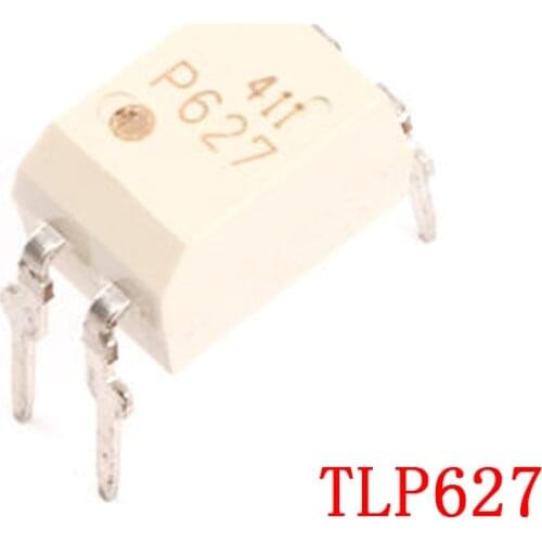 10pcs/lot P627 TLP627 TLP627-1 optocoupler Chip SOP-4 original authentic