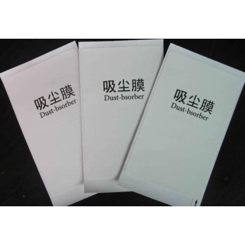 10pc/lot Dust Absorber For Tempered Glass Screen Protectors Mobile Phone Screen dust Cleaning free shipping