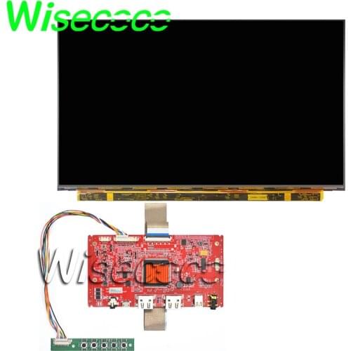 Wisecoco 13.3 inch 4K LCD screen 3d printer UHD 3840x2160 ips display edp 40 pins driver board remove backlight