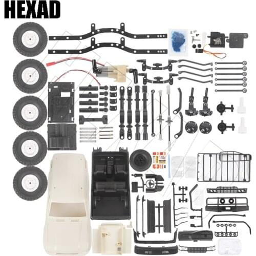 4WD 2.4G KIT Unassembled 1/16 Off-Road High-Speed Climbing RC Car LC80 Cars Shell CB05S Without Electric Parts for WPL C54