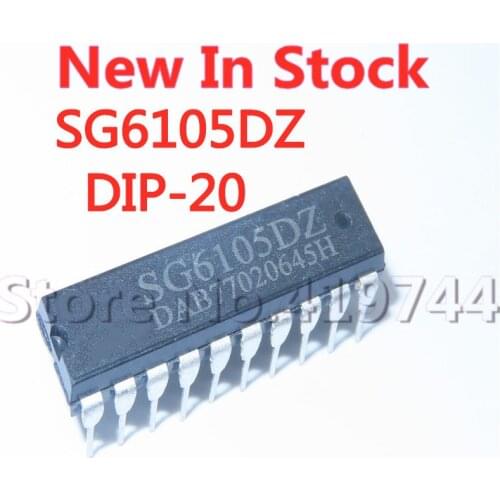 5PCS/LOT SG6105DZ SG6105 DIP-20 power management chip In Stock NEW original IC