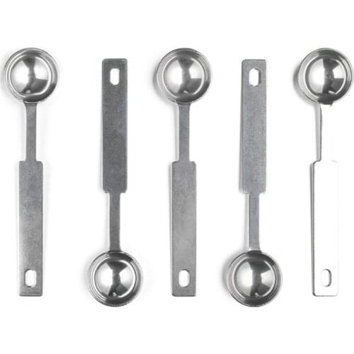 5 Pieces Metal Heating Spoons Stainless Steel High Temperature Resistance Wax Seal Warmer Spoons Seal Stamp Spoons