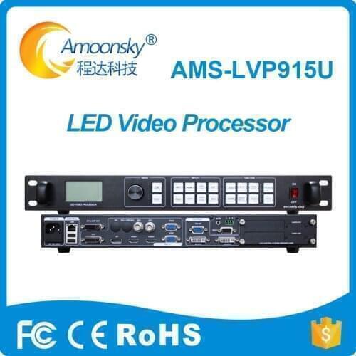 Ams-lvp915u led video wall processor switcher compare to novastar led processor for outdoor large events led screen