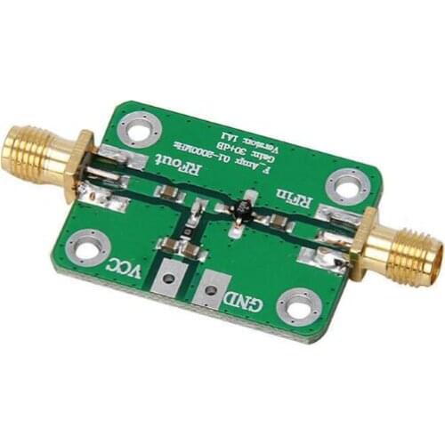 Free Shipping 0.1-2000MHz RF Wideband Amplifier Gain 30dB Low-noise High Gain Module FPV RC Quadcopter Amplifier LNA Spare Parts