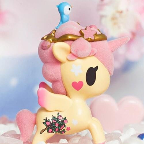 Kawaii Tokidoki Bag Unicorno Family Series 8 Blind Box Toys Caja Ciega Bag Character Surprise Box Model Fairy For Girls Gift