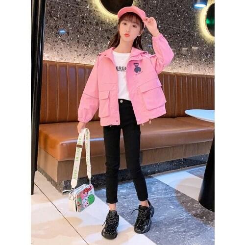 Krespuka Girls' Windbreakers